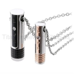 Μενταγιόν Love Titanium Lovers