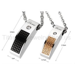 Μενταγιόν Love Titanium Lovers