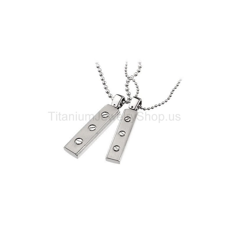 Μενταγιόν Pure Titanium Lovers Μενταγιόν Pure Titanium Lovers