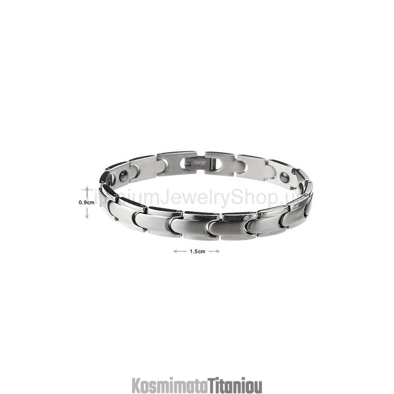 Βραχιόλι Τιτανίου 7 Ιντσών