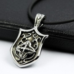 Δώρο Κολιέ Cool Man Unique Shield Pure Titanium