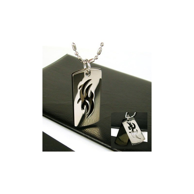 Κολιέ Man 2 Layer Symbol Pure Titanium Μενταγιόν Χωρίς Αλυσίδα Κολιέ Man 2 Layer Symbol Pure Titanium Μενταγιόν Χωρίς Αλυσίδα