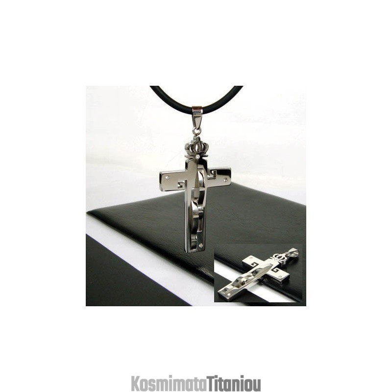 Μενταγιόν Από Τιτάνιο Και Ατσάλι, Σταυρός Ευγενούς Άνδρα Μενταγιόν Από Τιτάνιο Και Ατσάλι, Σταυρός Ευγενούς Άνδρα