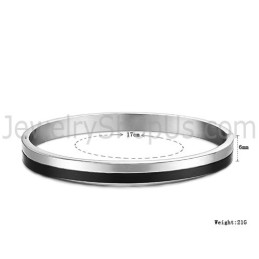 Βραχιόλια Tatanium Black Και Ζευγαριού C822