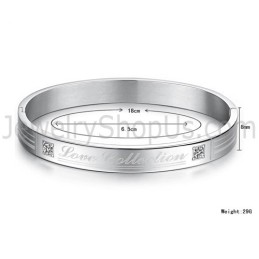 Βραχιόλια Για Ζευγάρια Tatanium "Love Collection" Με Στρας C849