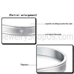 Βραχιόλια Για Ζευγάρια Tatanium "Ture Love Forever" Με Στρας C861