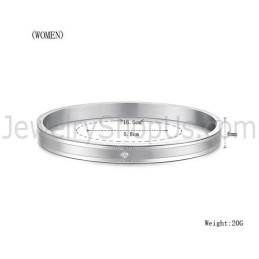 Βραχιόλια Για Ζευγάρια Tatanium "Ture Love Forever" Με Στρας C861