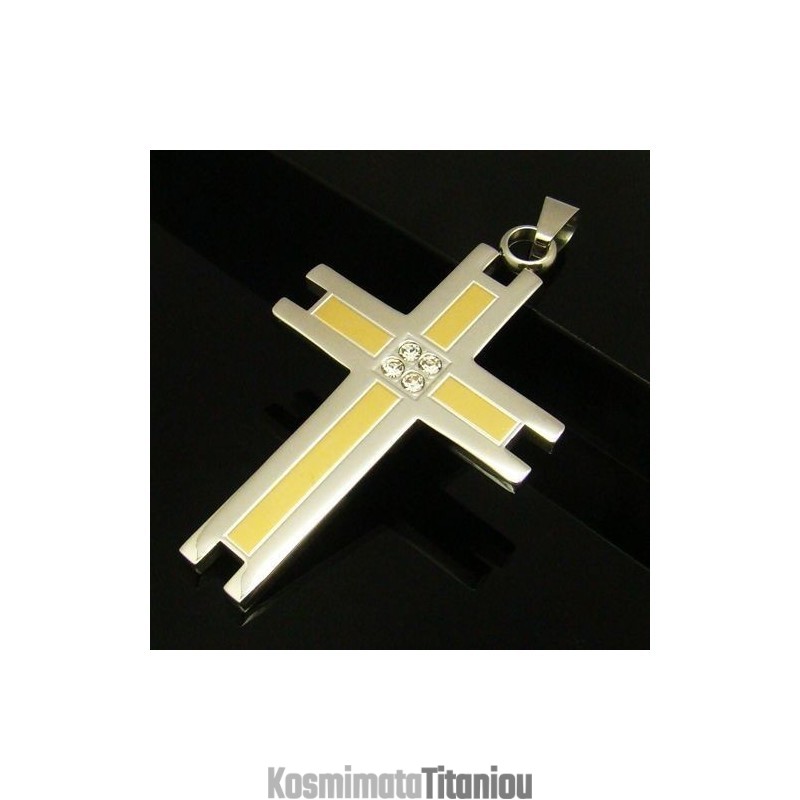 Δώρο Μενταγιόν Cool Man Cross Pure Titanium