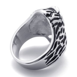 Δαχτυλίδι Από Τιτάνιο Με Κρανίο