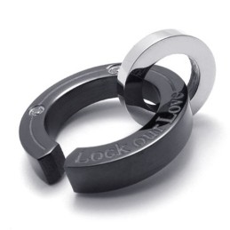 Μενταγιόν Από Τιτάνιο Black Diamond Lovers Για Γυναίκες