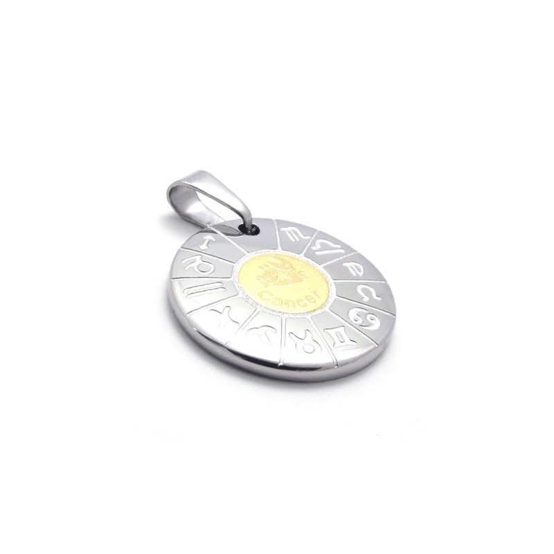 Μενταγιόν Από Τιτάνιο Σε Σχήμα Καρκίνου