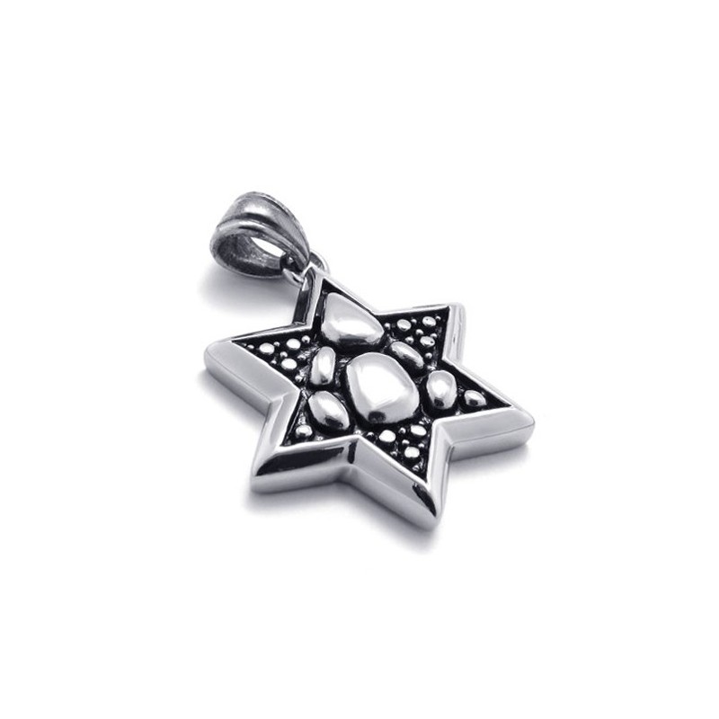 Μενταγιόν Lucky Star Από Τιτάνιο Μενταγιόν Lucky Star Από Τιτάνιο