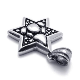 Μενταγιόν Lucky Star Από Τιτάνιο