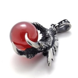Μενταγιόν Από Τιτάνιο Claw Gem