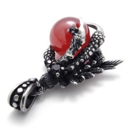 Μενταγιόν Από Τιτάνιο Claw Gem