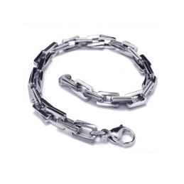 Ανδρικό Βραχιόλι Charm Από Ασήμι Και Καθαρό Τιτάνιο Για Αγόρια