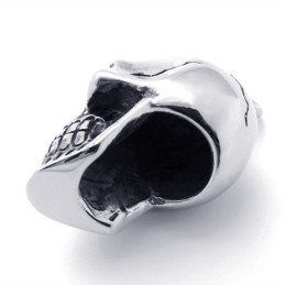 Κρεμαστό Κόσμημα Από Τιτάνιο Με Διαμάντια Και Κρανίο