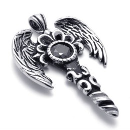 Μενταγιόν Wings Gem Από Τιτάνιο