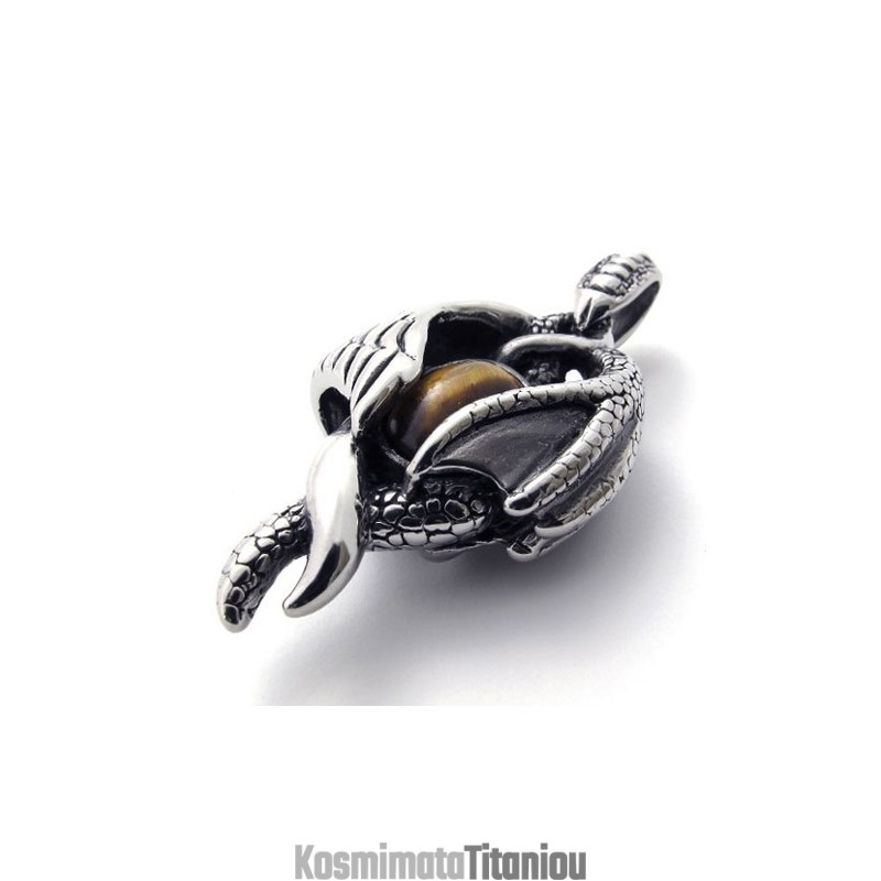 Μενταγιόν Από Τιτάνιο Με Νύχι Wing Claw Gem Μενταγιόν Από Τιτάνιο Με Νύχι Wing Claw Gem