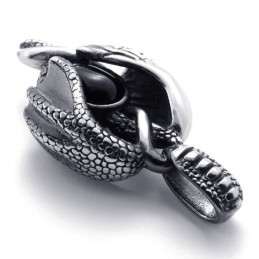 Μενταγιόν Από Τιτάνιο Με Νύχι Wing Claw Gem