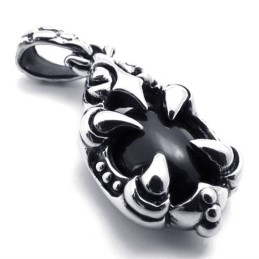 Μενταγιόν Από Τιτάνιο Claw Gem
