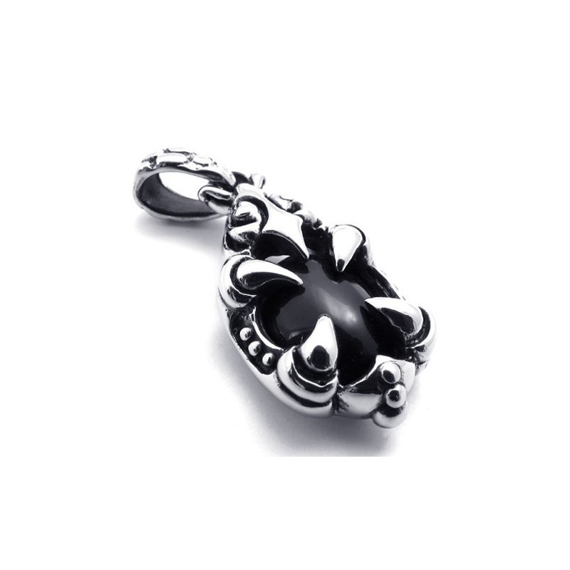 Μενταγιόν Από Τιτάνιο Claw Gem