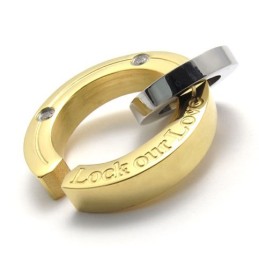 Γυναικείο Μενταγιόν Από Τιτάνιο Gold Lovers
