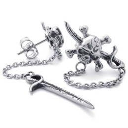 Σκουλαρίκια Από Τιτάνιο Sword