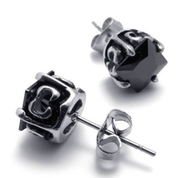 Σκουλαρίκια Από Διαμάντι Και Τιτάνιο