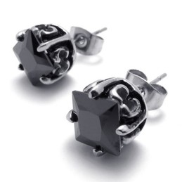 Σκουλαρίκια Από Διαμάντι Και Τιτάνιο