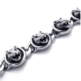 Βραχιόλι Τιτανίου Cats 8,3 Ιντσών