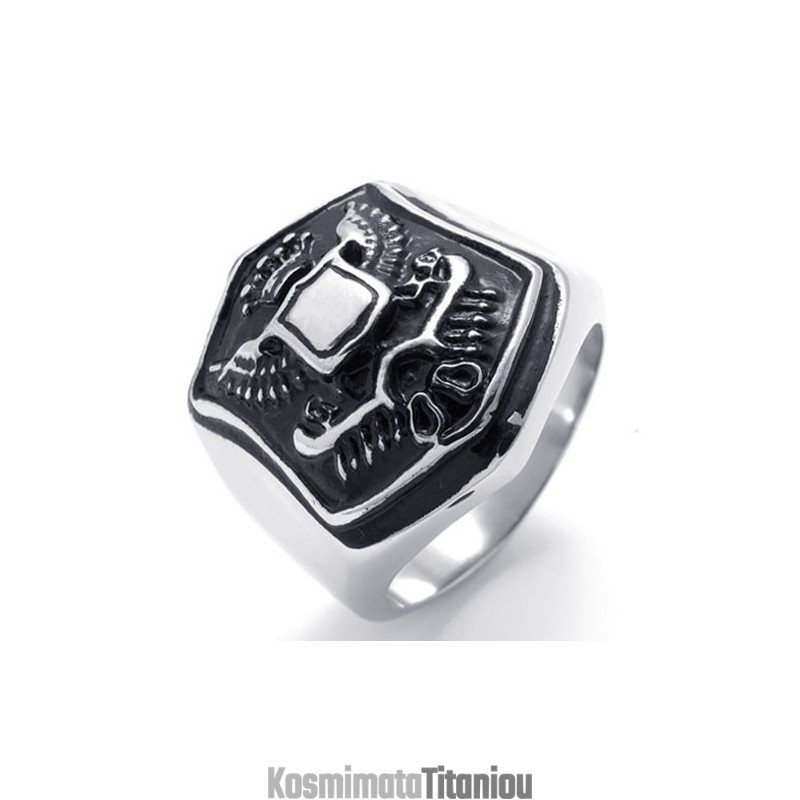 Δαχτυλίδι Τιτανίου Eagle