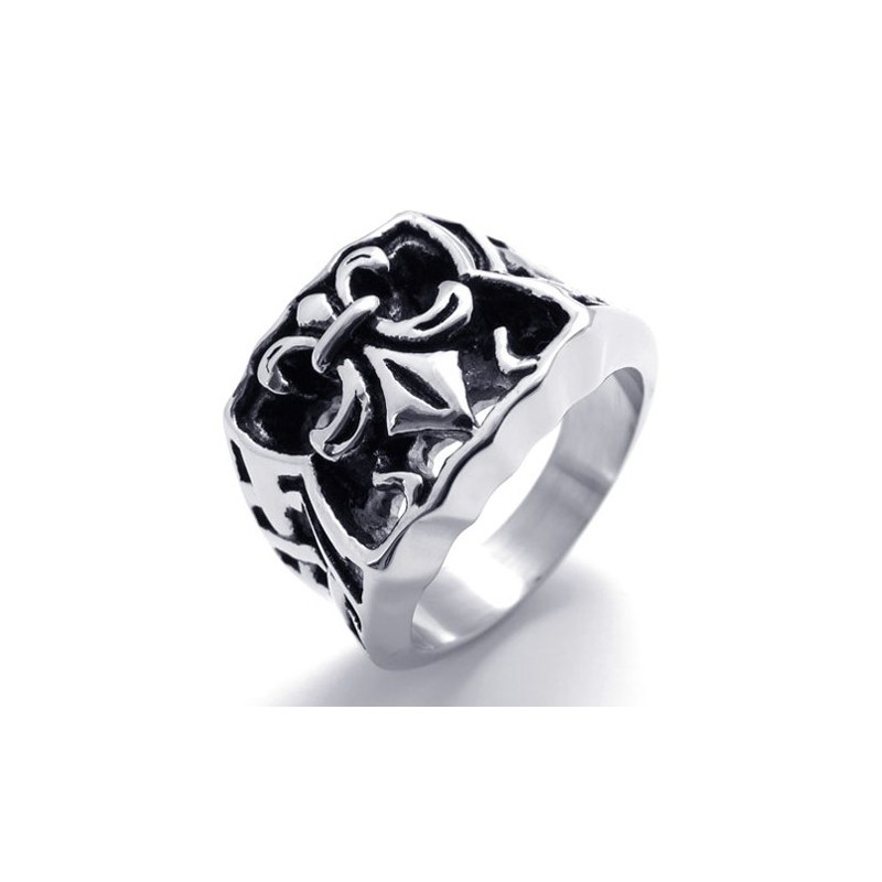 Δαχτυλίδι Από Τιτάνιο Με Στέμμα