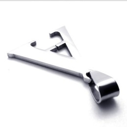 Μενταγιόν Από Τιτάνιο Με Το Γράμμα "A"