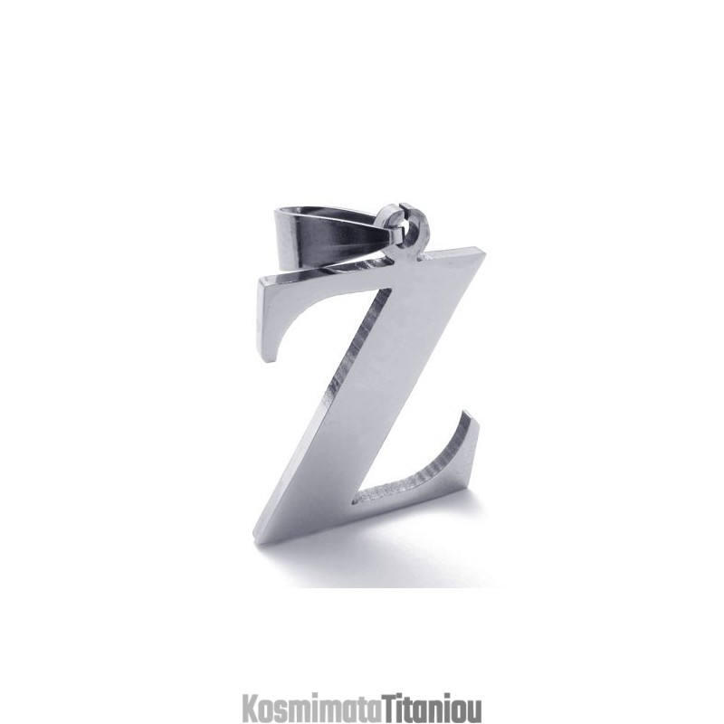 Μενταγιόν Από Τιτάνιο Με Το Γράμμα "Z" Μενταγιόν Από Τιτάνιο Με Το Γράμμα "Z"