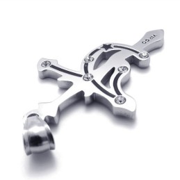 Μενταγιόν Virgo Από Τιτάνιο Με Στρας