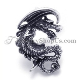 Μενταγιόν Από Τιτάνιο Fashion Dragon