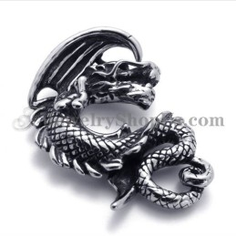 Μενταγιόν Από Τιτάνιο Fashion Dragon