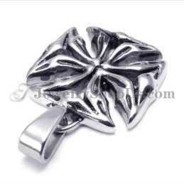 Κλασικός Σταυρός Από Μαύρο Τιτάνιο