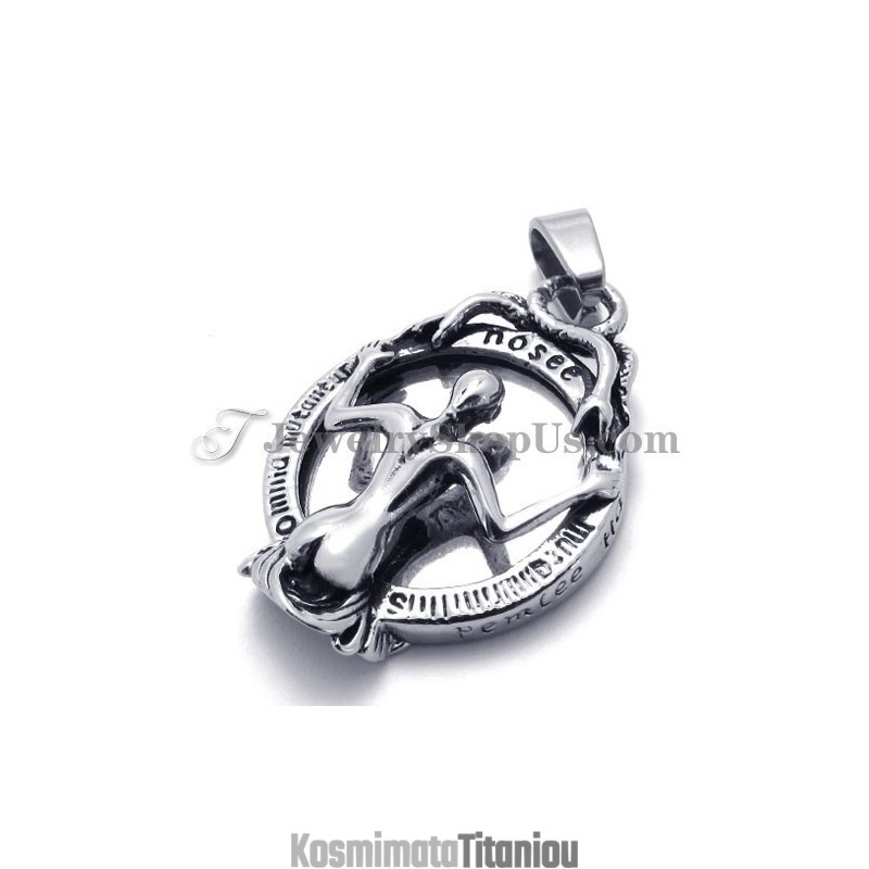 Μενταγιόν Μόδας Από Τιτάνιο