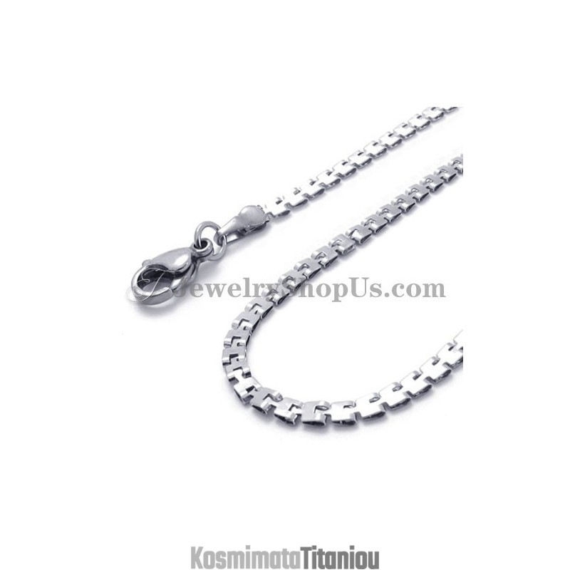 Κομψό Κολιέ Από Τιτάνιο