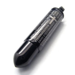 Ανδρικό Μαύρο Κολιέ Με Σταυρό Από Καθαρό Τιτάνιο, Μενταγιόν Bullet