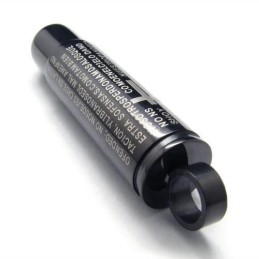 Ανδρικό Μαύρο Κολιέ Με Σταυρό Από Καθαρό Τιτάνιο, Μενταγιόν Bullet