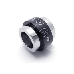 Κολιέ Με Δαχτυλίδια Από Μαύρο Ασήμι Και Καθαρό Τιτάνιο (Καινούριο)