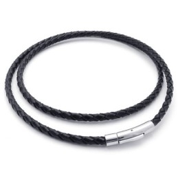 Κολιέ Από Δέρμα Τιτανίου Σταθερής Ποιότητας, Με Λαμπρότητα Χρώματος Λογικής Κατασκευής