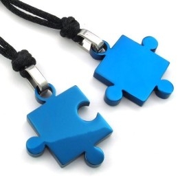 Όμορφο Σχέδιο, Όμορφο Σε Χρώματα, Μενταγιόν Από Τιτάνιο Υψηλής Ποιότητας