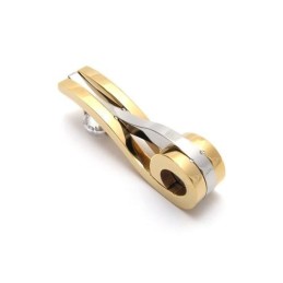 Ανδρικό Κολιέ Με Χρυσό Τιτάνιο, Αλυσίδα Μενταγιόν (Νέα)