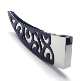 Ανδρικό Μαύρο Κολιέ Lance Pure Titanium 6588