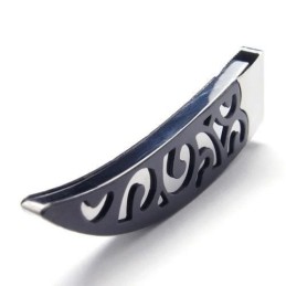 Ανδρικό Μαύρο Κολιέ Lance Pure Titanium 6588