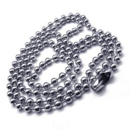 Ανδρικό Μαύρο Κολιέ Lance Pure Titanium 6588